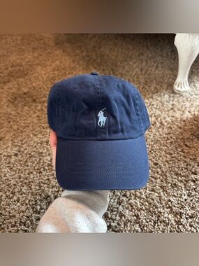 Polo Ralph Lauren Navy & Baby Blue Hat